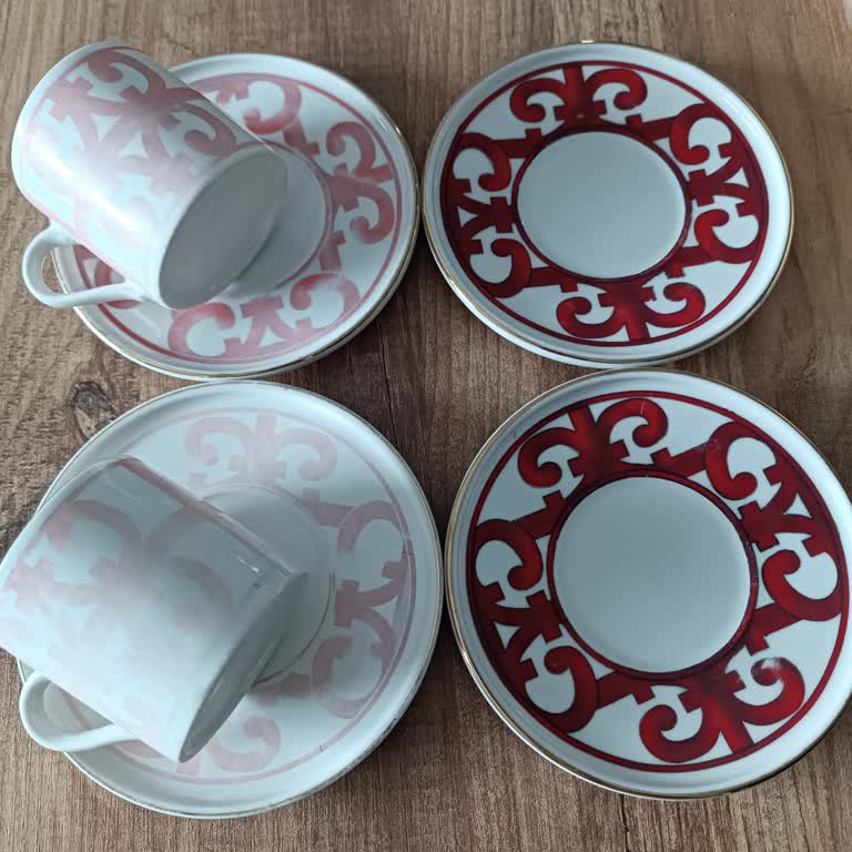 Ar Yıldız Kırmızı Desenli Fincan Takımının Renk Solması Ve Kalite Sorunu