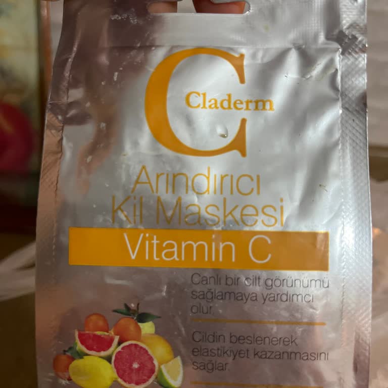 Gratis'ten Alınan Claderm Arındırıcı C Vitamini Yüz Maskesi Yüzü Yaktı Ve İadesi İsteniyor