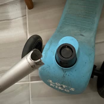 Gidon Borusunun Ani Kırılması Çocuk Scooterında Ciddi Güvenlik Riski