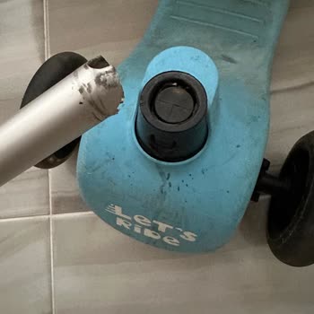 Gidon Borusunun Ani Kırılması Çocuk Scooterında Ciddi Güvenlik Riski