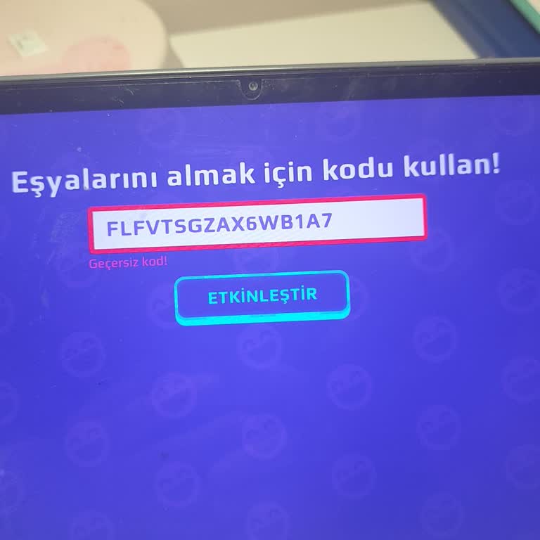 PKXD Elmas Kodu Aktif Edilemiyor Ve Ücret İadesi Talep Ediyorum