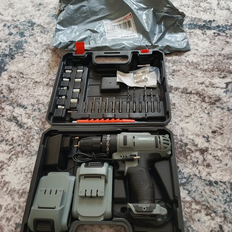 Yanıltıcı Ürün Ve Eksik Parçalı Matkap Seti