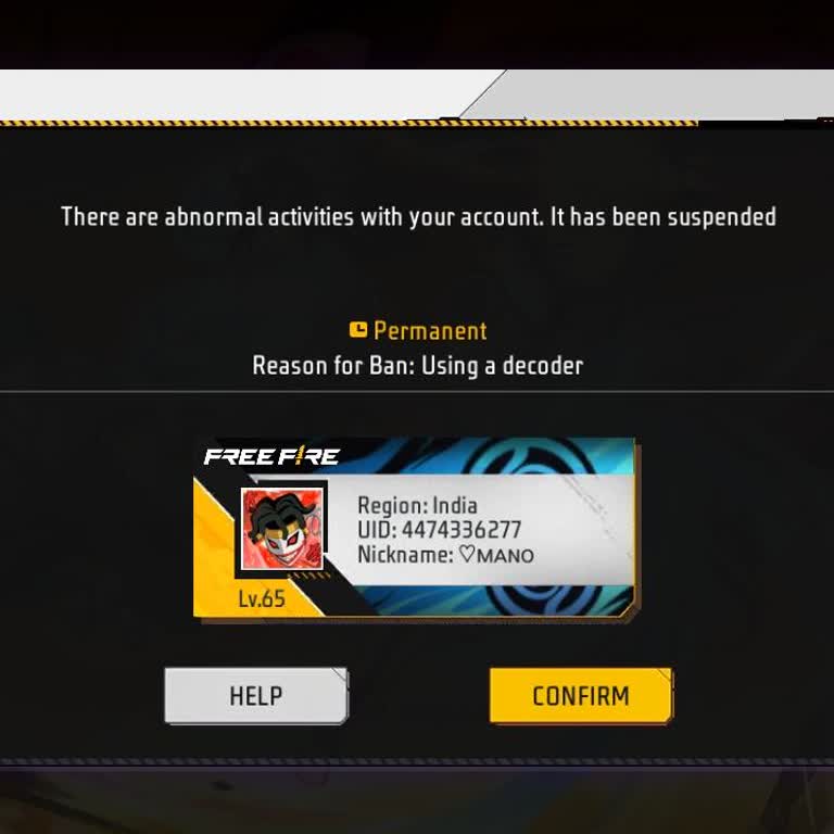 Free Fire Ban Appeal After Friend Used Cheats on My Account