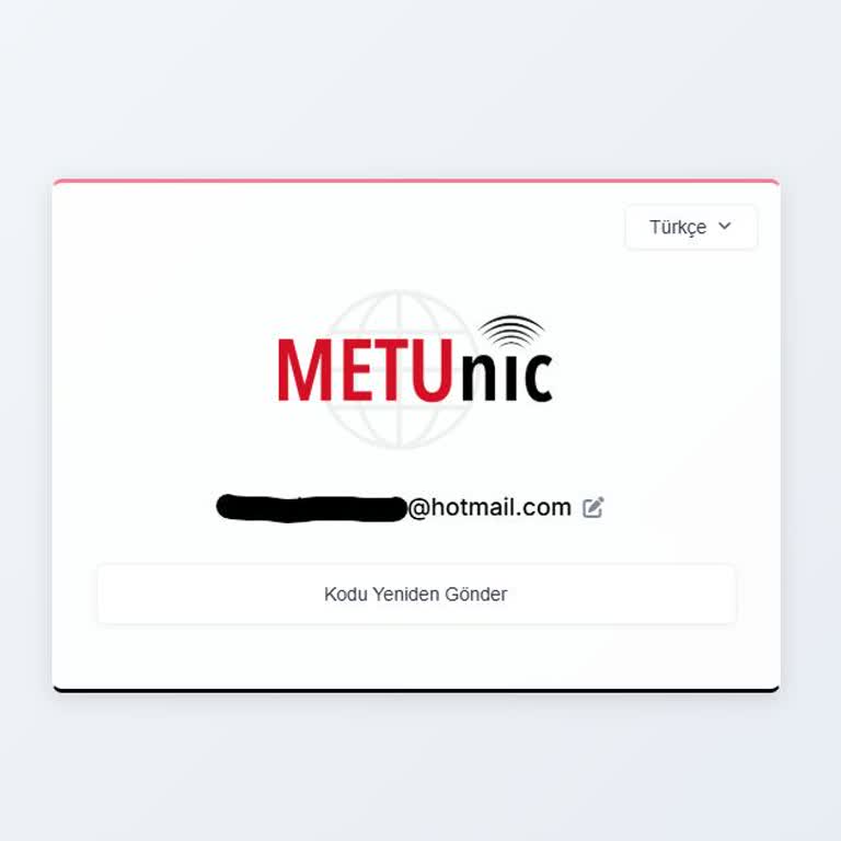Metunic Hesabımda Doğrulama Kodu Alamıyorum, Alan Adımı Kullanamıyorum