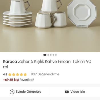 İndirimli Kahve Fincanı Takımında Ödeme Hatası Ve Güven Kaybı