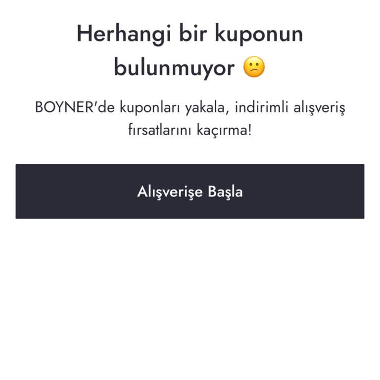 Boyner’de Yapılan Yorum İçin Promosyon Kuponu Gelmediği İçin Güven Kaybı