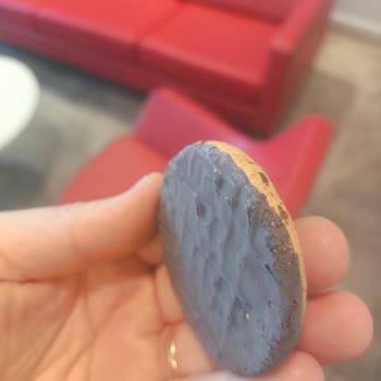 Eti Form Bitter Çikolata Kaplı Bisküvi Çikolatasının Beyazlaması Ve Bayat Görünümü