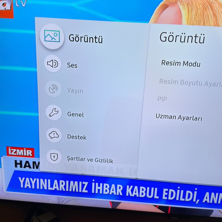 Yayın Sekmesi Pasif, Kanal Ayarı Yapılamıyor