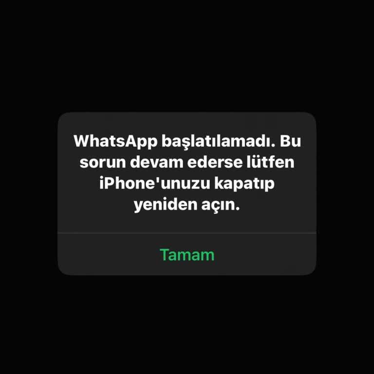 iPhone 6'da WhatsApp Açılmıyor: İOS 12 Uyumsuzluğu ve Destek Talebi