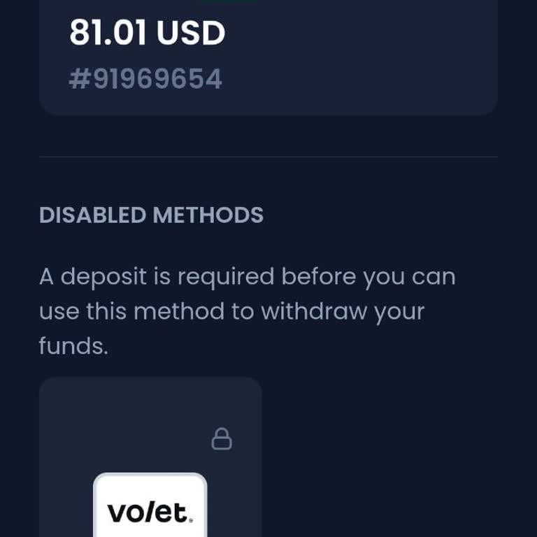 Uzun Süreli Hesap Askıya Alınması Ve 81,01 USD Bakiye Çekim Sorunu