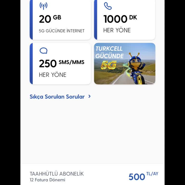 İsim Değişikliğiyle Artan Dolu Pro 20 GB Paket Fiyatı