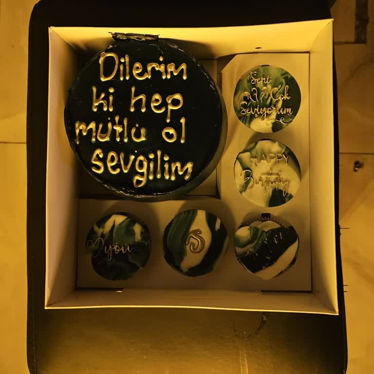 Özel Gün İçin Sipariş Edilen Pasta Ve Cupcake'ler Sözleşmeye Uymadı, Satıcı Yanıt Vermedi