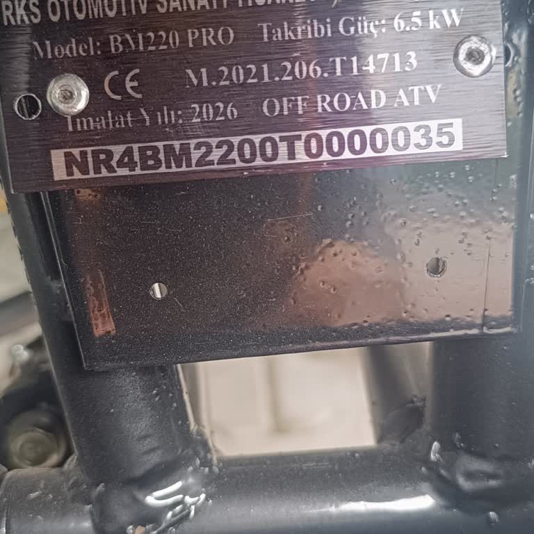 RKS Motor ATV Garanti Dışı Kalması