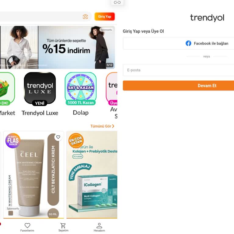 Telefon Numarasıyla Tekrar Giriş Talebi