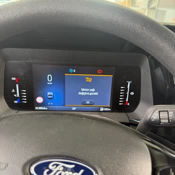 Garanti Altındaki Yeni Ford Courier’da Yağ Değişimi Uyarısı Ve İade Talebi