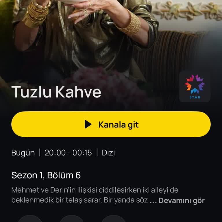 TV+ Platformunda HBO Max'te Tuzlu Kahve Dizisi Açılmıyor