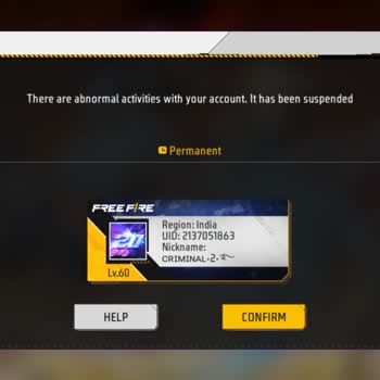 Free Fire Permanent Suspension and Request for Account Reinstatement