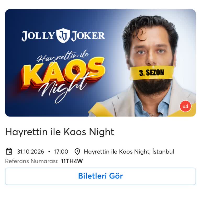 Biletix Saat Değişikliği Sonrası Bilet Yerimin Tek Taraflı Olarak Değiştirilmesine Karşı Çıktım