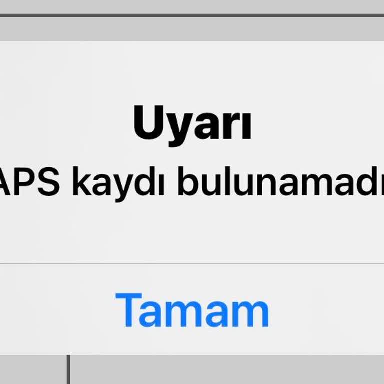 APS Kaydı Bulunamadı Hatası Nedeniyle ING Müşteri Başvurusu Tamamlanamıyor
