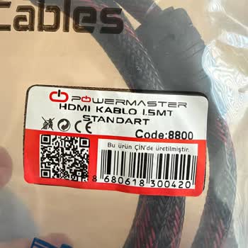 Yanlış Uzunlukta HDMI Kablosu Gönderildi, Ücret İadesi Talebi