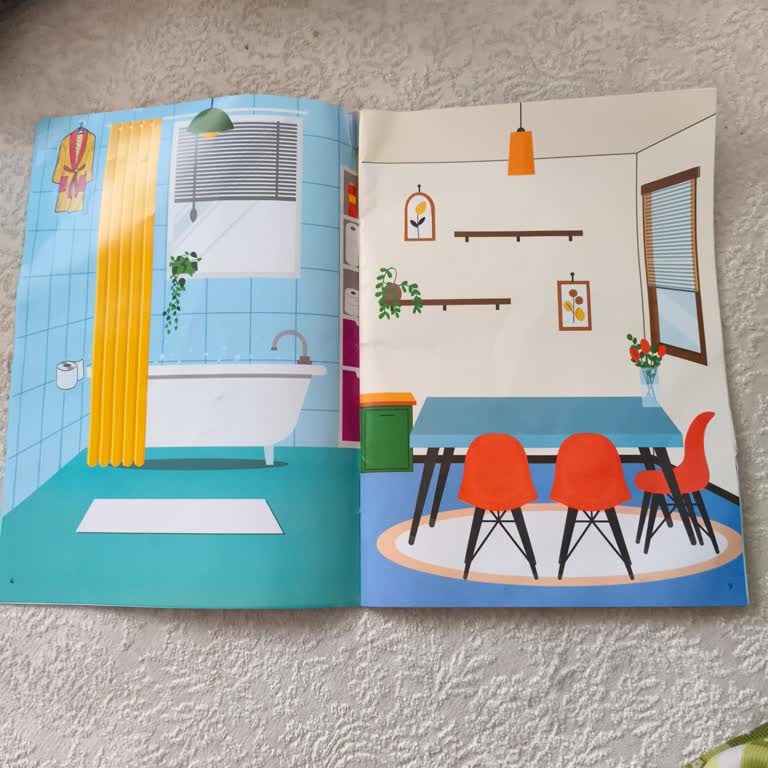 Çocuk Akademi 500+ Sticker Kitabım Evim Ürününün Sayfa Sırası Hatalı, Değişim Talep Ediyorum