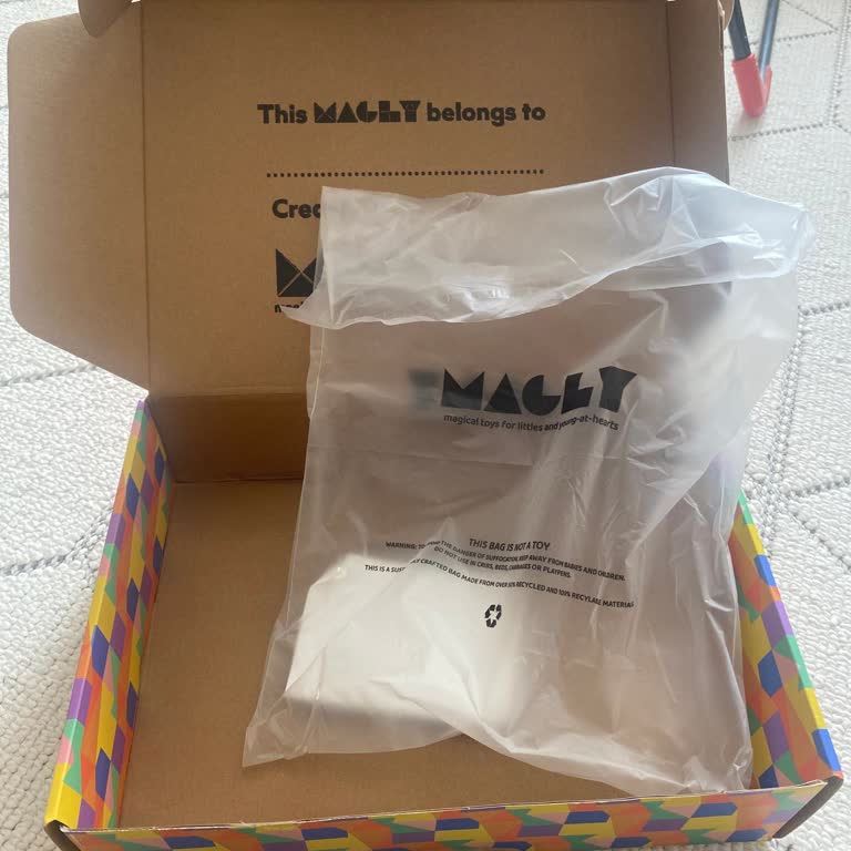 Magly Soft Bricks Ürünün Saklama Çantası Eksik Çıktı