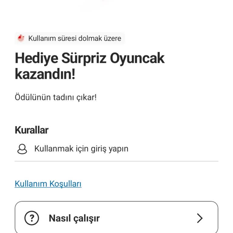 McDonalds Şubesinde Kazanılan Ödüller Teslim Edilmedi