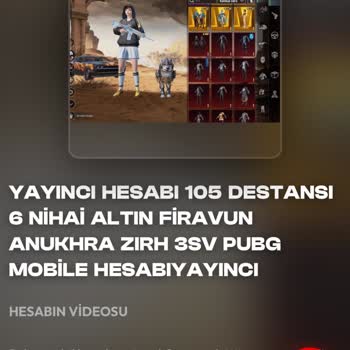 Oyundinar Üzerinden Boş PUBG Hesabı Aldım