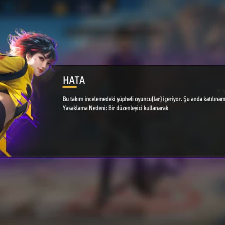 Free Fire’ta Haksız Olarak Şüpheli Oyuncu İddiası Ve Grup Katılımı Engeli