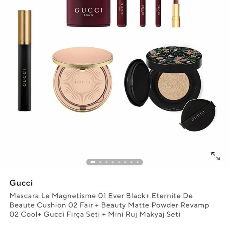Beymen Uygulamasında İndirimli Gucci Makyaj Seti Satın Alınamıyor