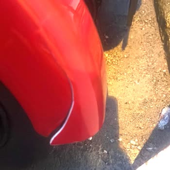 Kırık Ve Paslı Çamurlukla Teslim Edilen Elektrikli Motor Değişim Sözleri Tutmadı