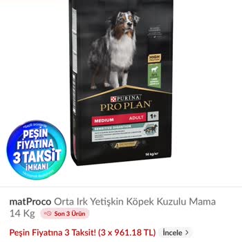 Stokta Görünen Köpek Maması Siparişim Tek Taraflı İptal Edildi