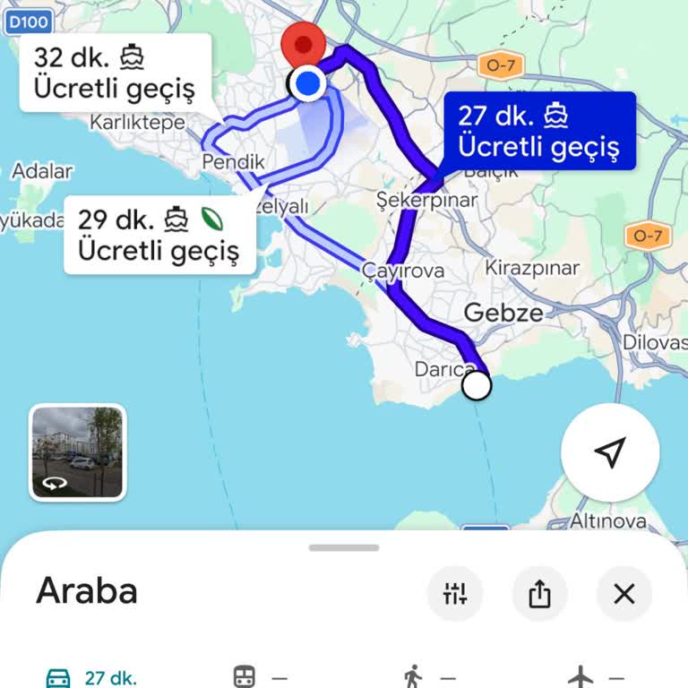 Google Maps Beni Ücretli Otoyola Yönlendirdiği İçin 40 TL Mağdur Oldum