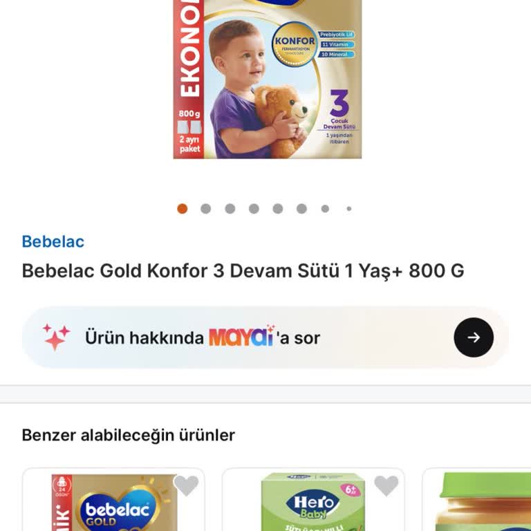 Stokta Olmadığı Söylenen Bebek Maması Siparişi İptal Edildi Ve Sonra Stokta Görüldü
