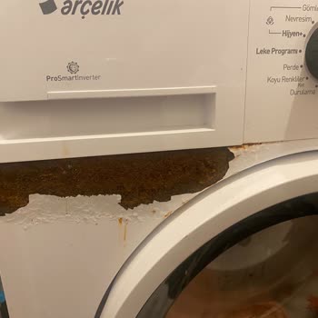 Arçelik Çamaşır Makinesinde Hızlı Gövde Çürümesi Ve Parça Temini Sorunu