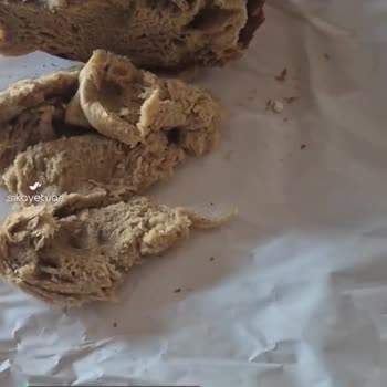 Kent Fırın Cafe | Gebze Yeni Çıkardıkları Ekşi Mayalı Çavdar Ekmeğinin İçi Olduğu Gibi Hamur