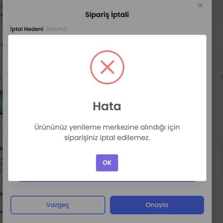 Satın Alınan Telefon Gönderilmedi Ve Ödeme İadesi Sağlanamadı