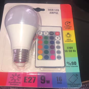 Kumandası Çalışmayan RGB LED Ampul İçin İade Reddi Ve Güven Sorunu