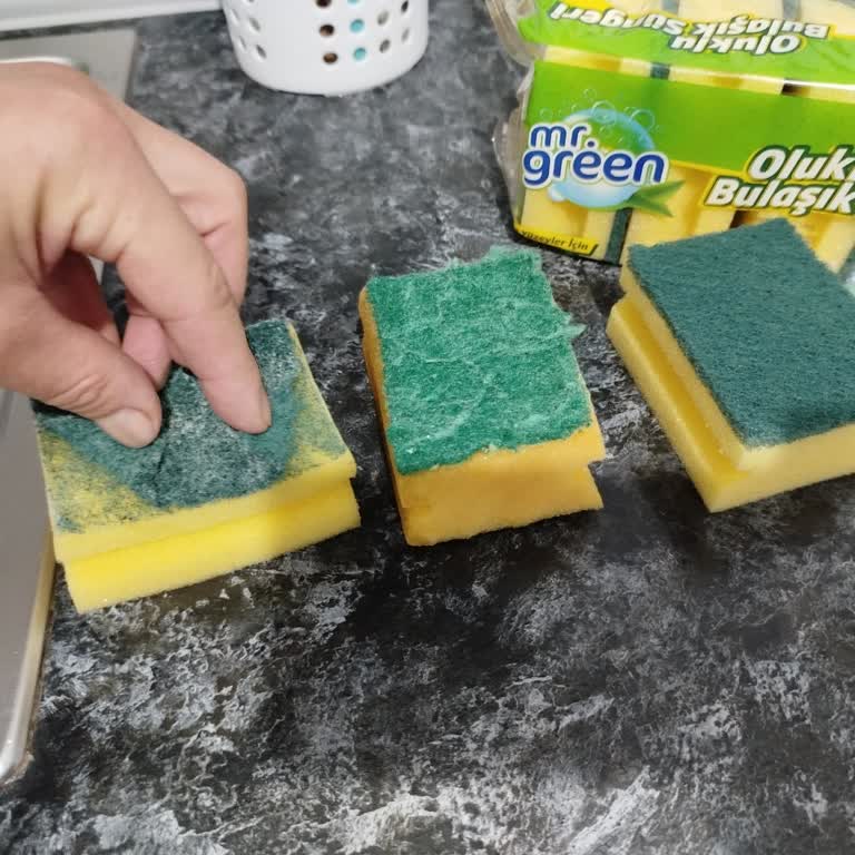 BİM'den Aldığım Mr. Green Süngerde Kalite Sorunu
