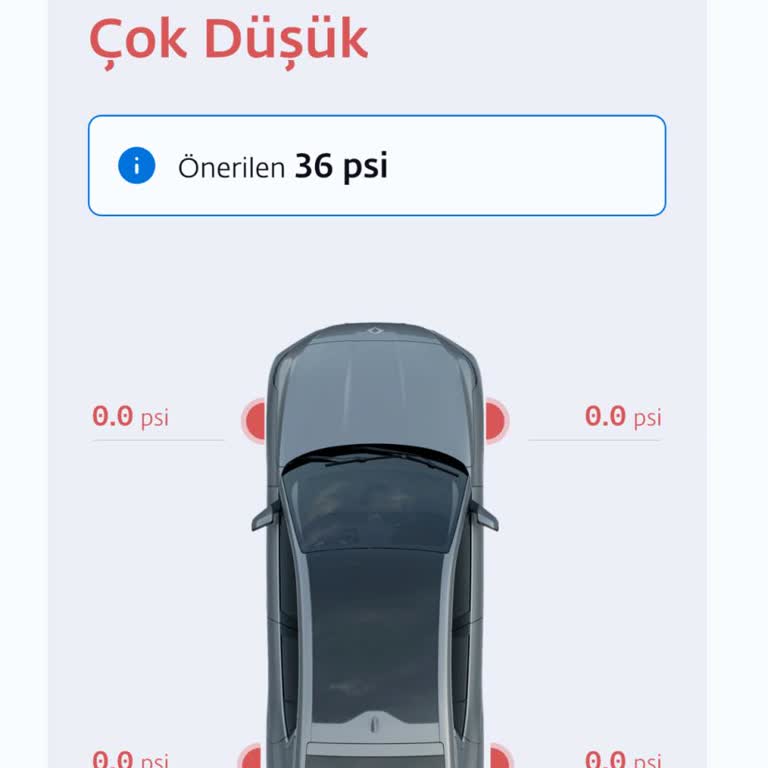 Trumore Uygulamasında Uyku Modunda Görülen Yanlış Lastik Basınç Uyarısı Güvenlik Riski