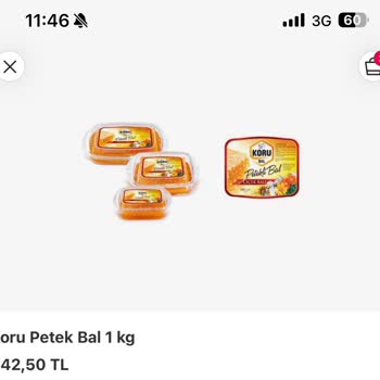 Koru Markalı Petek Balında Gramaj Eksikliği