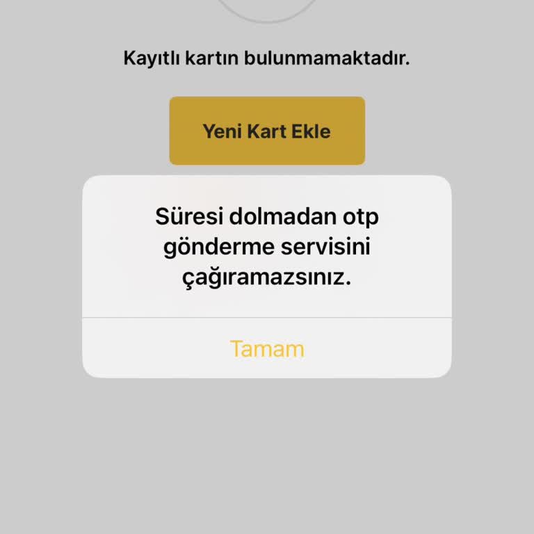 Migros Mobil Uygulamasında OTP Hatası Nedeniyle Ödeme Yapamama