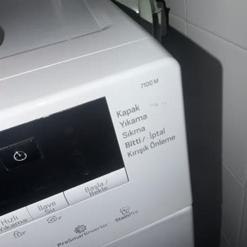 Arçelik Çamaşır Makinesinde Gövde Paslanması Ücretsiz Onarım Talebi
