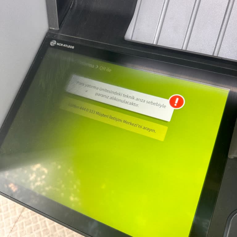 Garanti BBVA ATM’sinde 50.000 TL Para Yatırma Arızası Ve Artan Faiz Mağduru