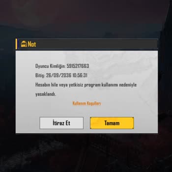 Banlı PUBG Hesabı Satın Alınması Nedeniyle İade Talebi