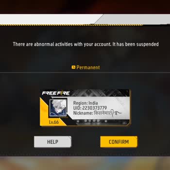 Free Fire Permanent Ban Applied Without Proof of Cheating