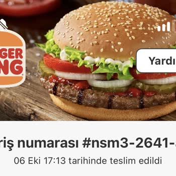 Böcekli Ve Soğuk Burger Şikayeti, İade Talebi Ve Saygısız Müşteri Temsilcisi