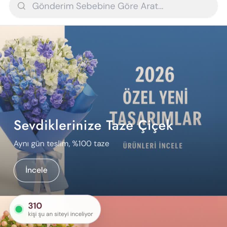 Amavi Artisan Flowers 3.775,20 TL Karşılığında Hiçbir Hizmet Almadım