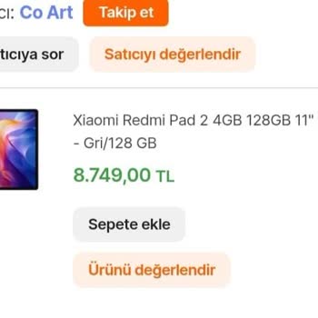 Hepsiburada'da Yanlış Tablet Gönderimi Ve Stok Yok İddiasıyla Mağduriyet