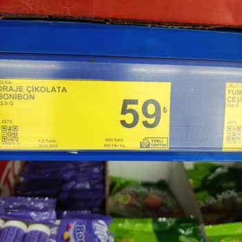 Çelikkayalar Mağazasında Milka Bonibon Fiyatı Aşırı Yüksek
